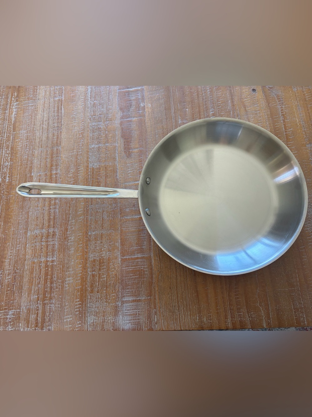 All-Clad d5 Brushed 5-Ply Stainless Steel 12" Fry Pan Induction Ready USA Made